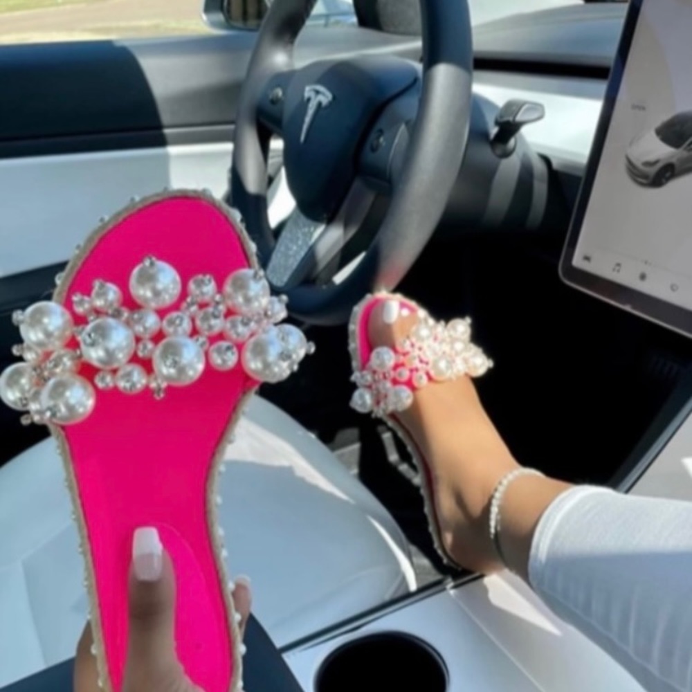 New Pearls Slippers